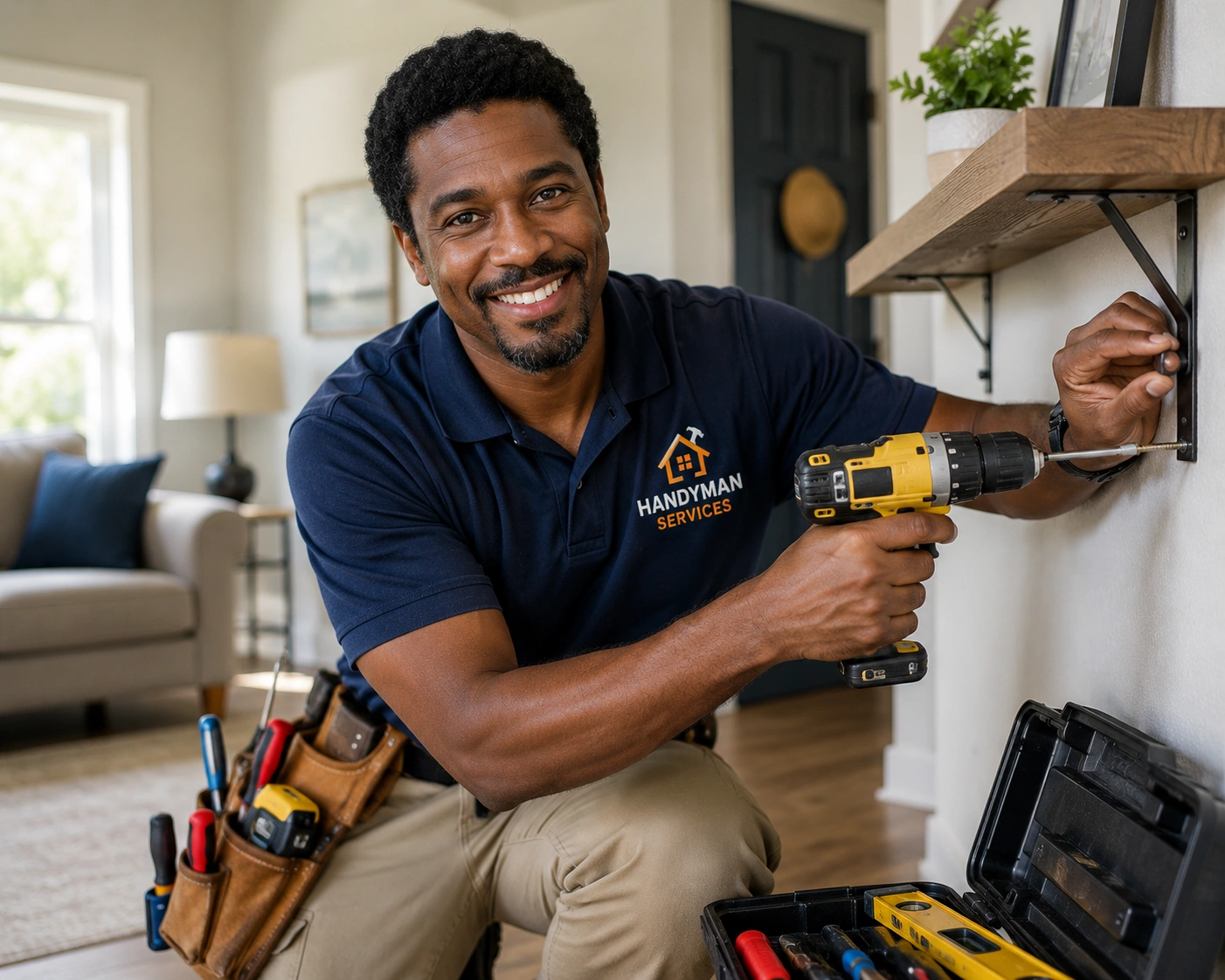 AI chat assistant conversation for handymen